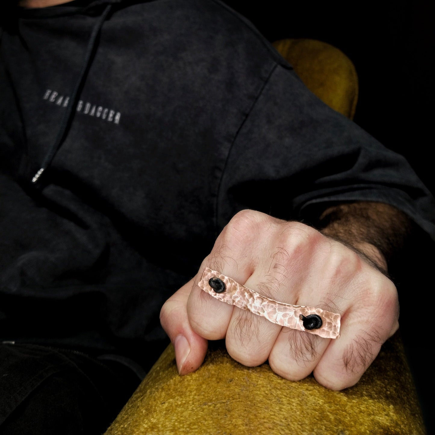 Forged Line Ring