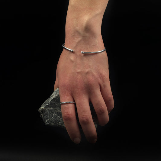 Αχός Βραχιόλι Ασημένιο
