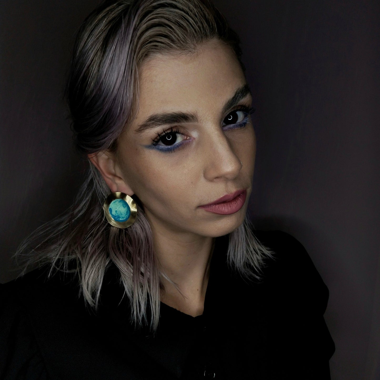 Kusko Blue Earrings