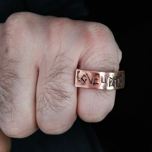 Love you Bitch Δαχτυλίδι