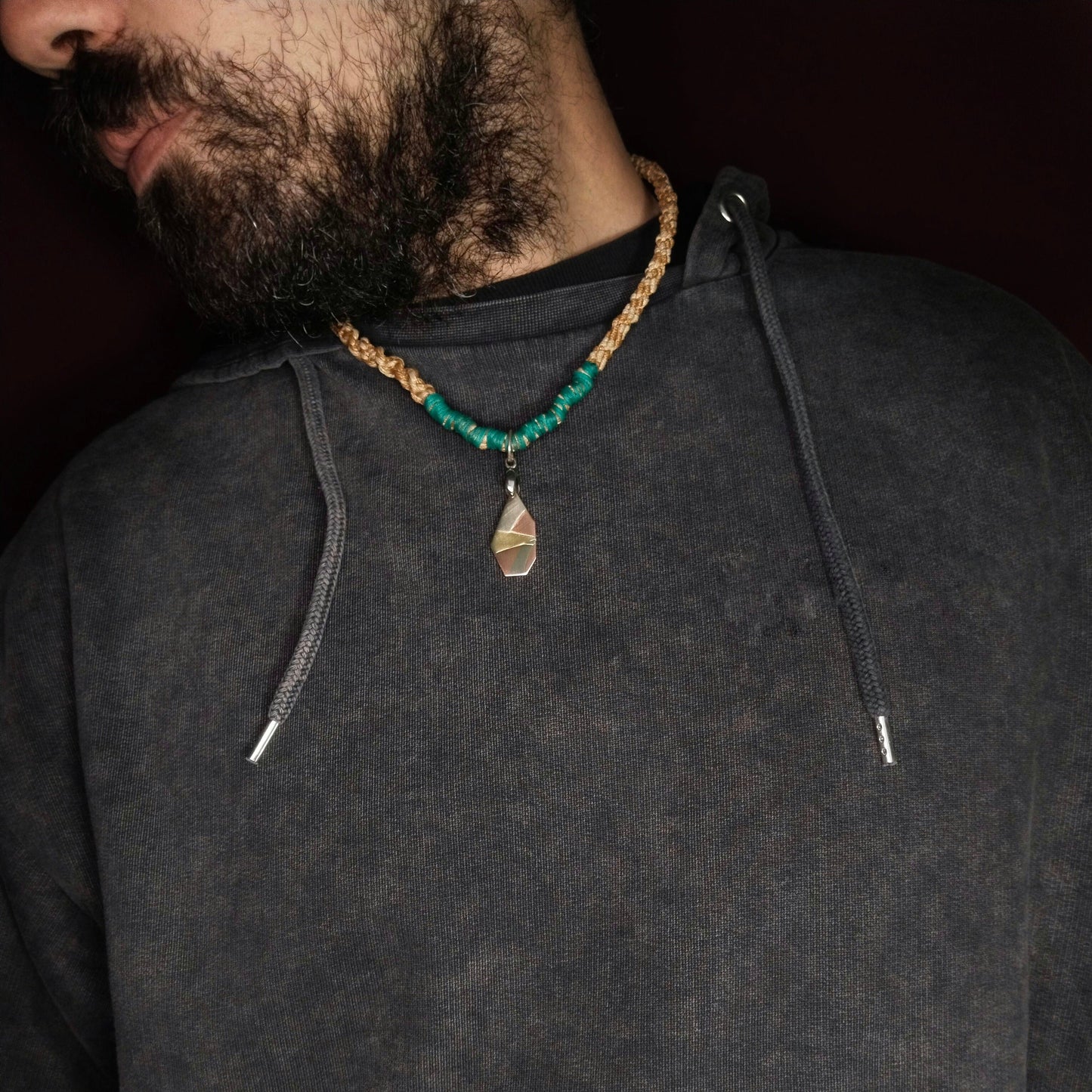 Polygon Pieces Necklace