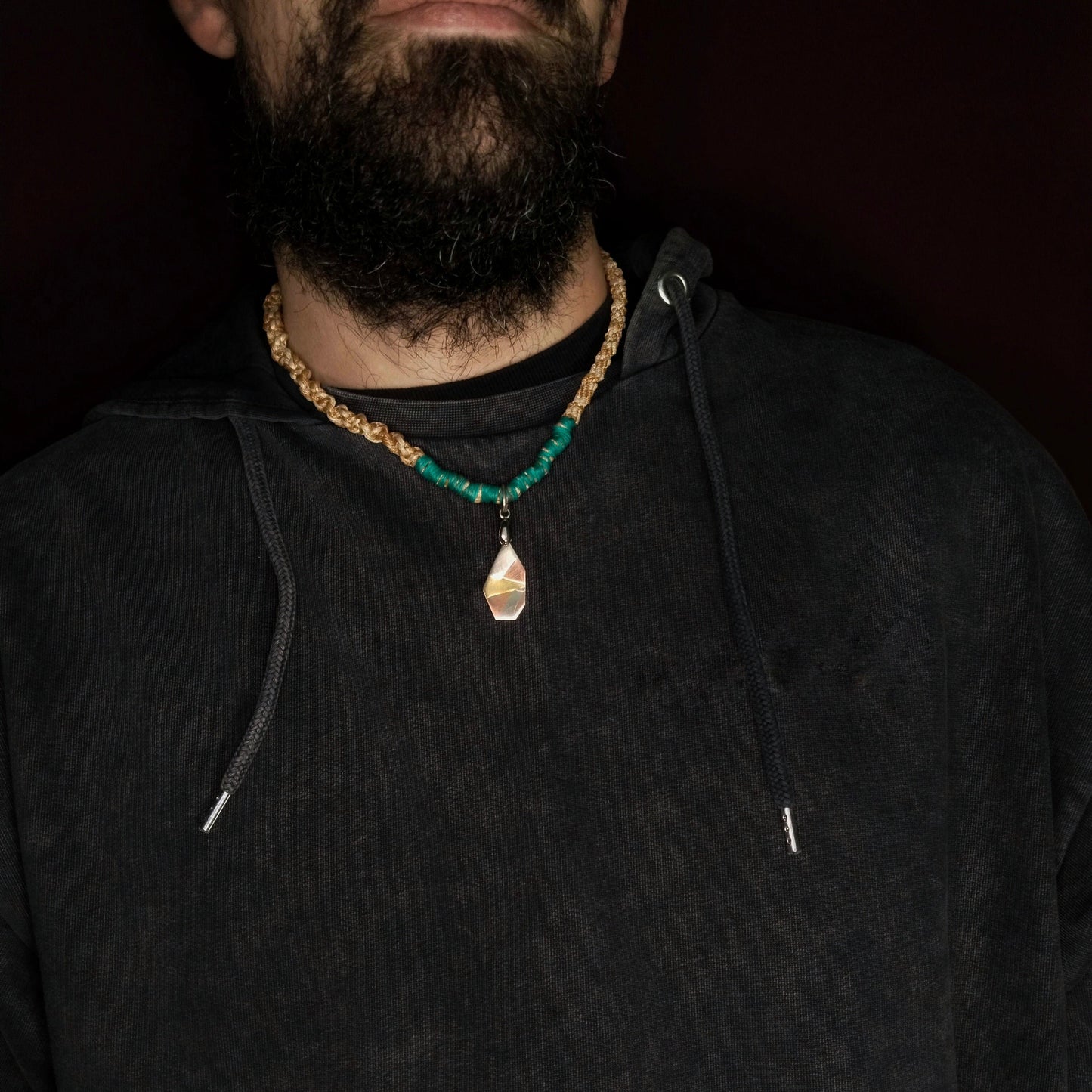 Polygon Pieces Necklace