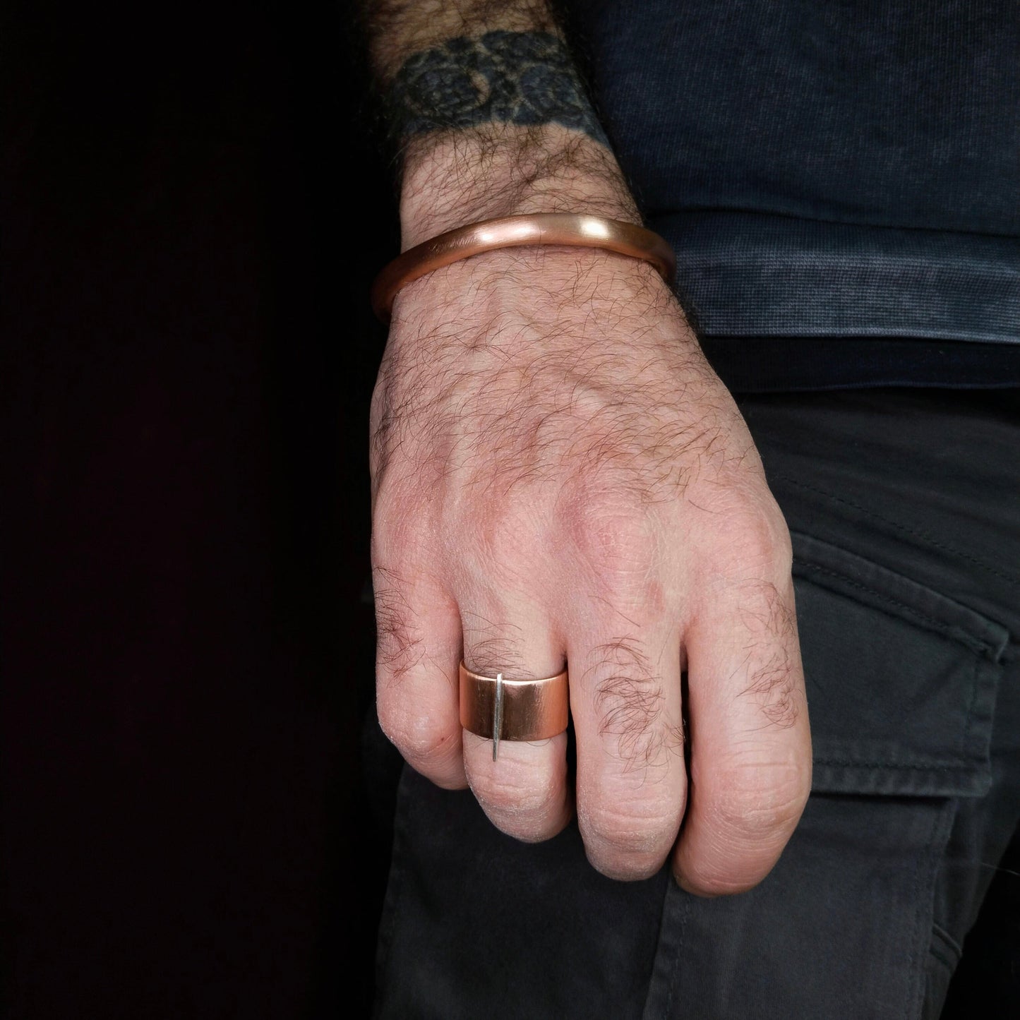 Silver Line Ring