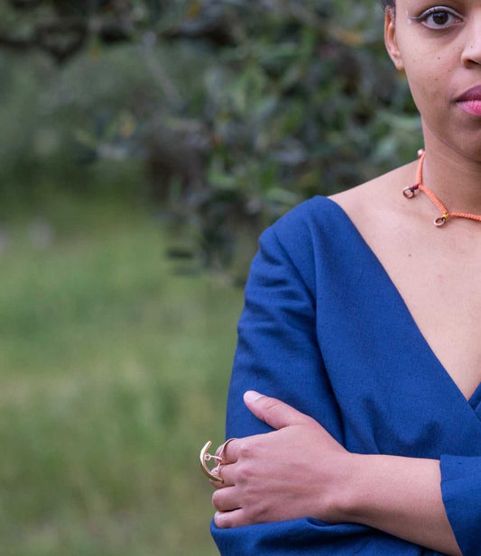 Βlond Βuffalo ring