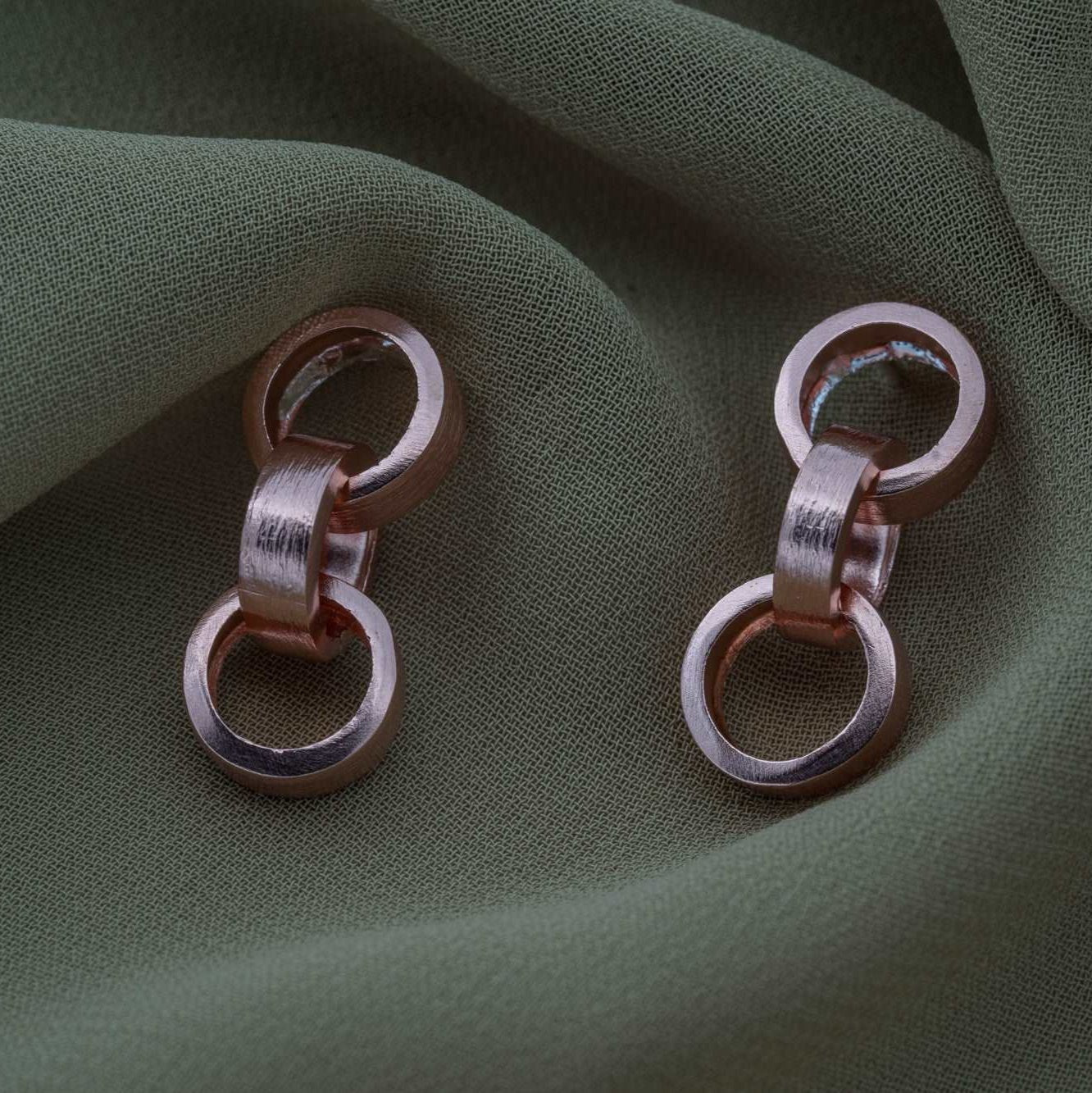Three Circle Earrings