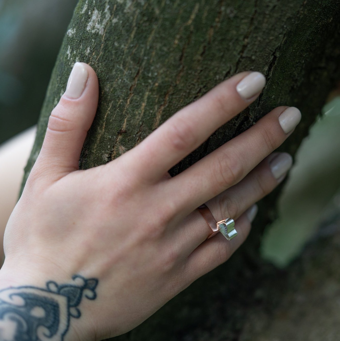 Silver+Copper=Love ring