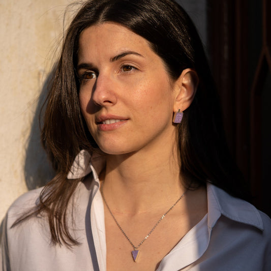 Candy Τετράγωνα Σκουλαρίκια