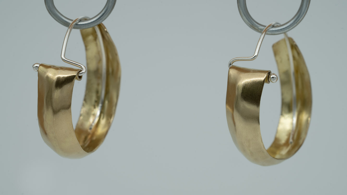 Bronze Hoops