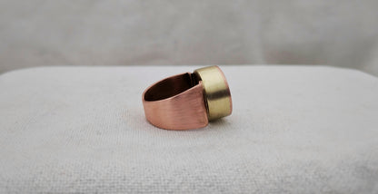 Copper Cup Ring