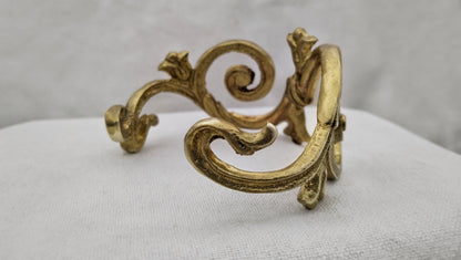 Golden Spirals Bracelet