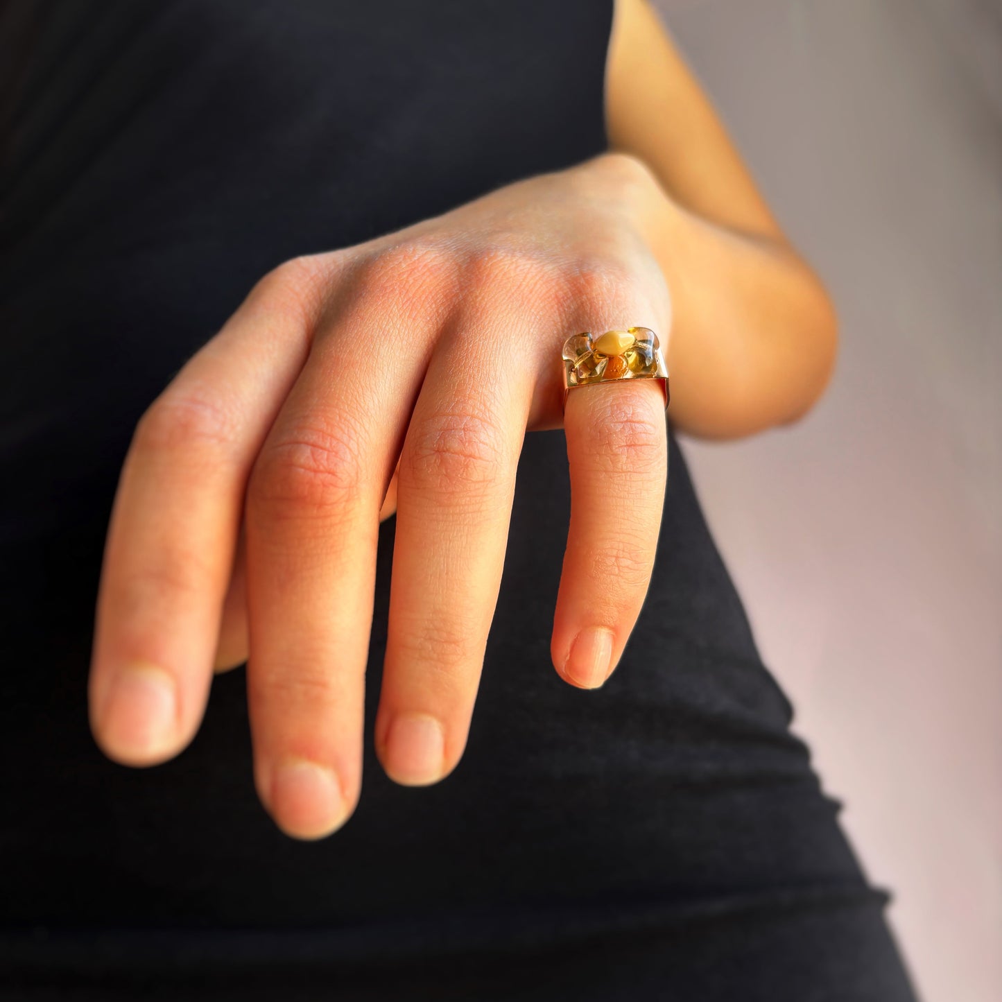 Drosostalia Ring