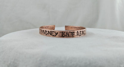 Money isn't real Bracelet