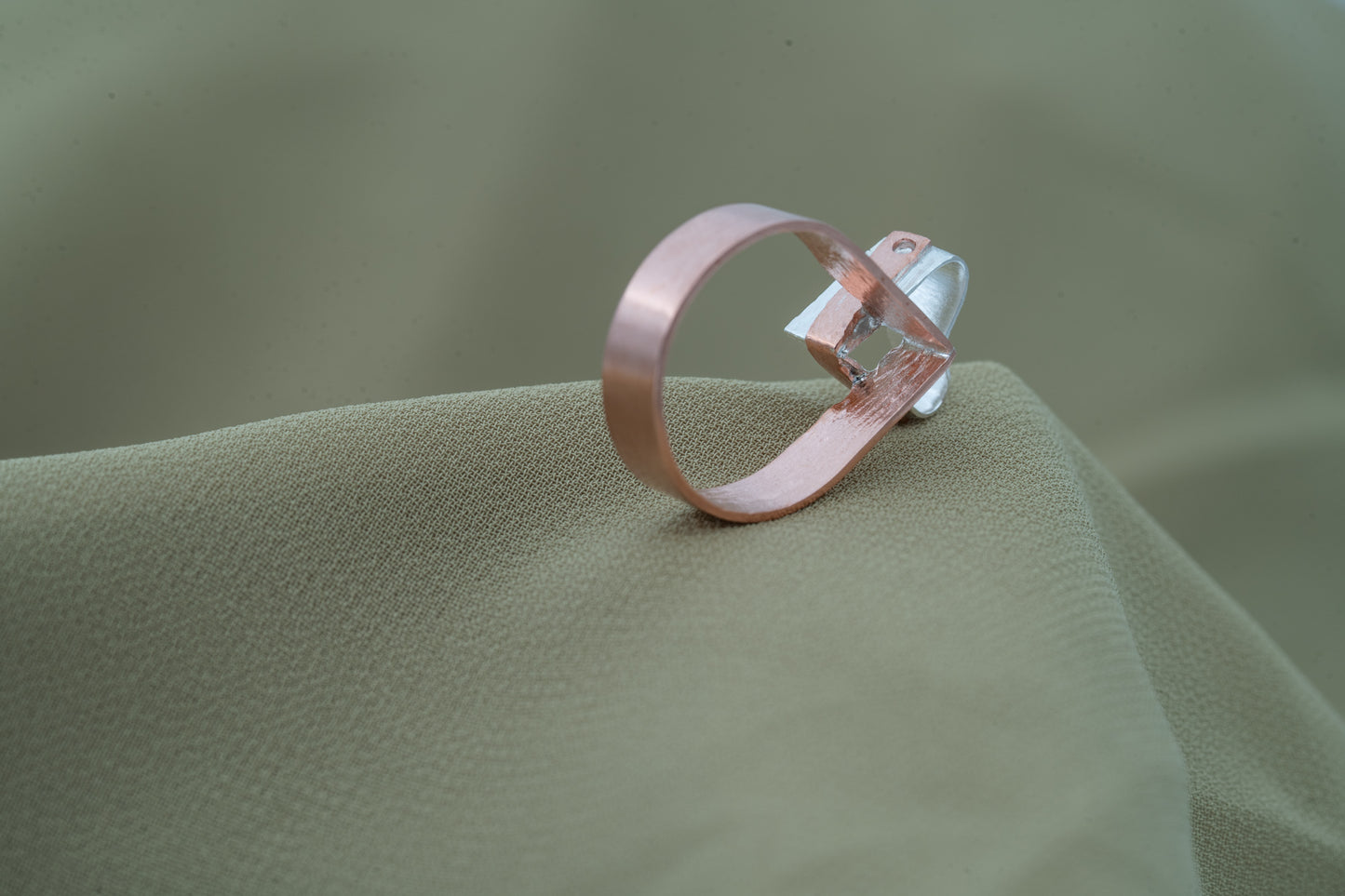 Silver+Copper=Love ring